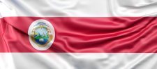 Flag of Costa Rica with ensign